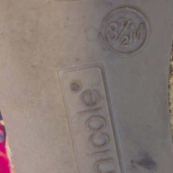 Vintage Polka Dot Rockabilly Sling Espadrille Peep Bow Sandal Coquette Preppy - Picture 8 of 9